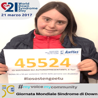 21 marzo 2017: 12ma Giornata Mondiale sulla Sindrome di Down