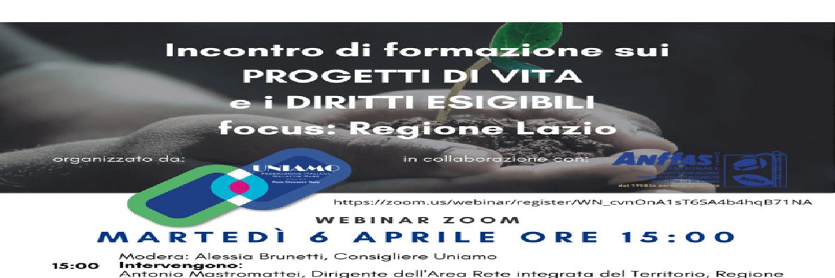 Diritti esigibili e progetti di vita - Regione Lazio