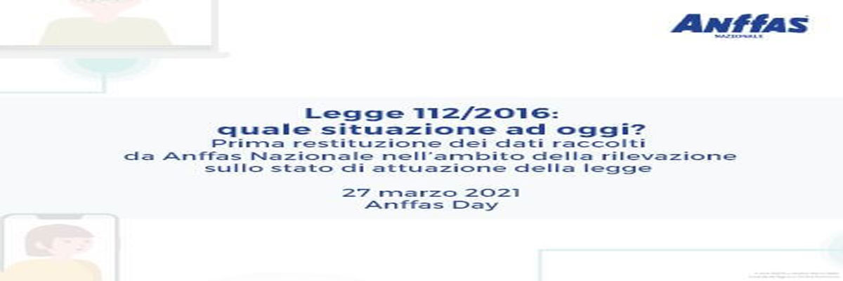 Legge 112/2016: quale situazione ad oggi?