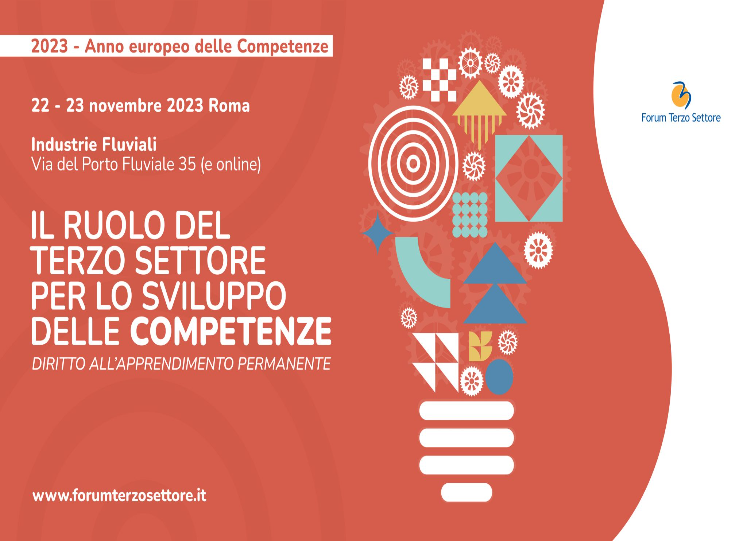 Il ruolo del Terzo settore per lo sviluppo delle competenze. Convegno il 22 e 23 novembre