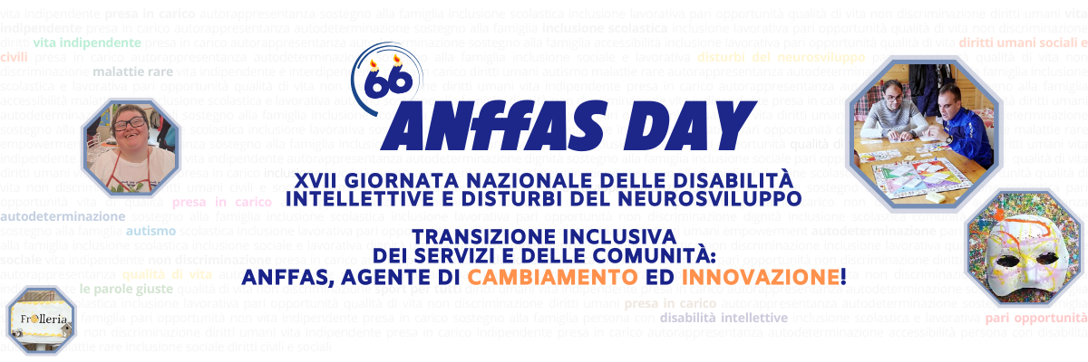 28 marzo 2024: 66 anni di Anffas!