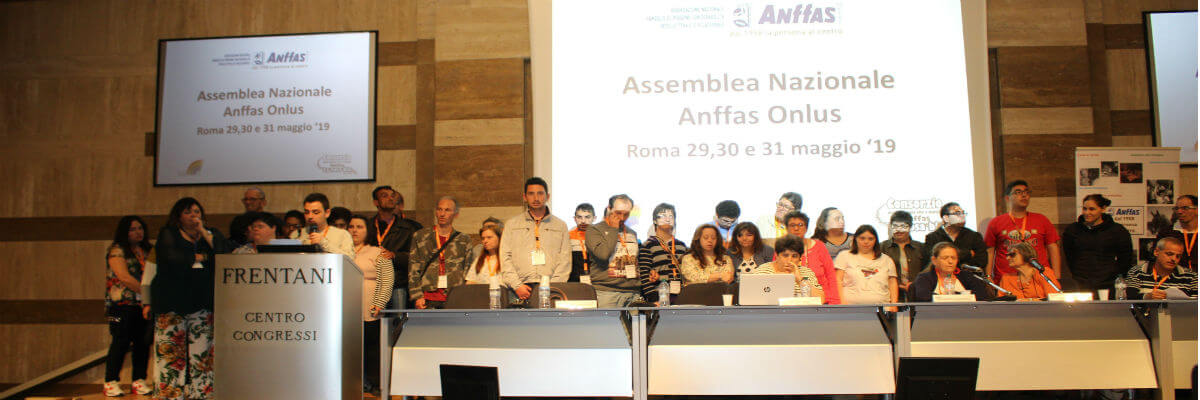 Assemblea Nazionale Anffas Roma 29-30-31/05/2019 