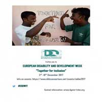 European Disability and Development Week 